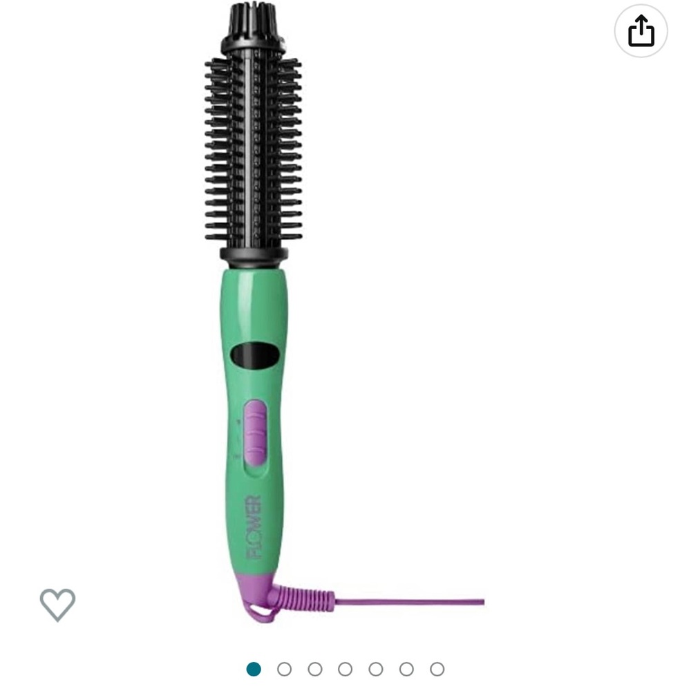 Flower Beauty Ionic Volumizing Styler, Curls, Adds Volume & Shine to Hair